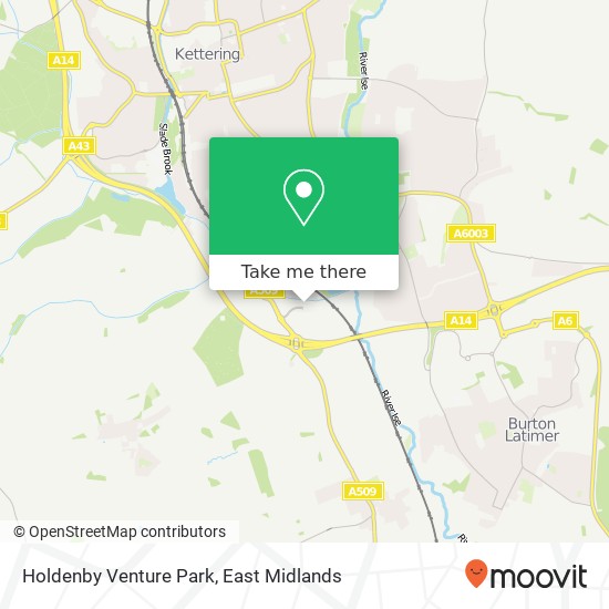 Holdenby Venture Park map