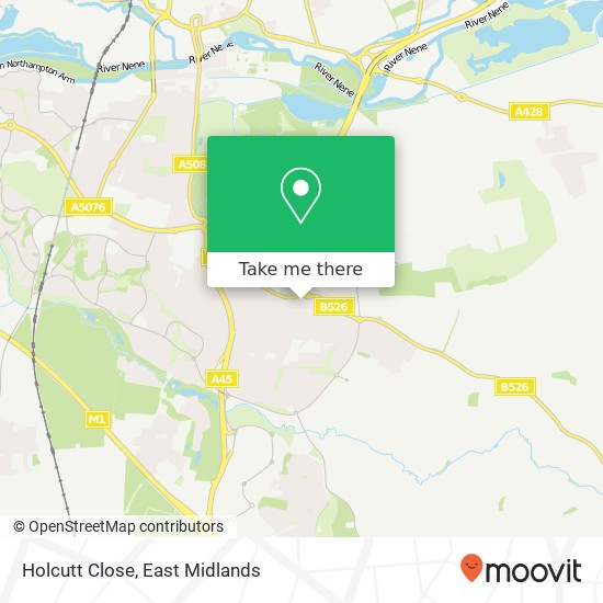 Holcutt Close map