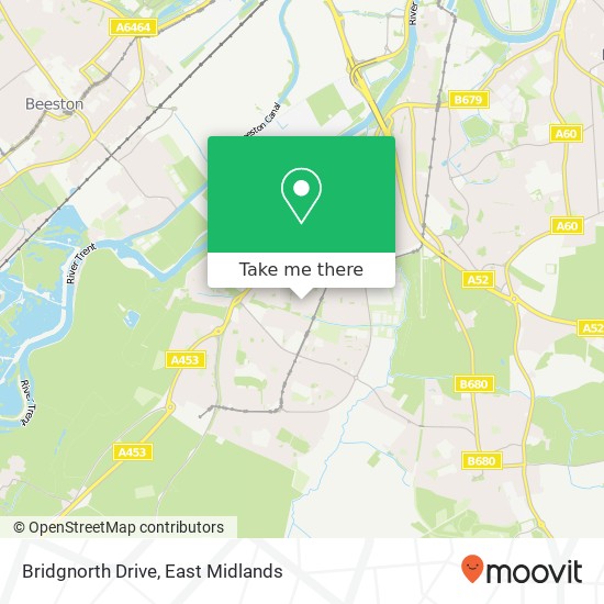 Bridgnorth Drive map
