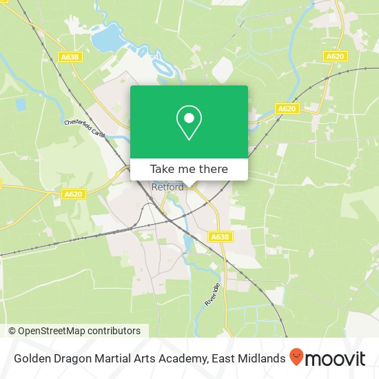 Golden Dragon Martial Arts Academy map