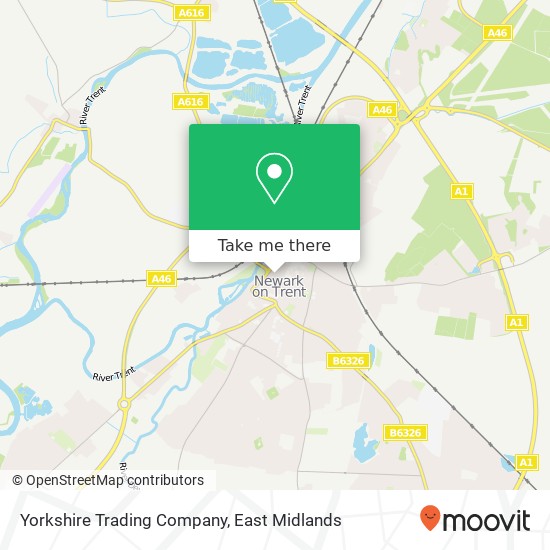Yorkshire Trading Company map