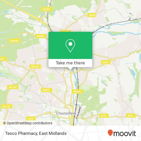 Tesco Pharmacy map