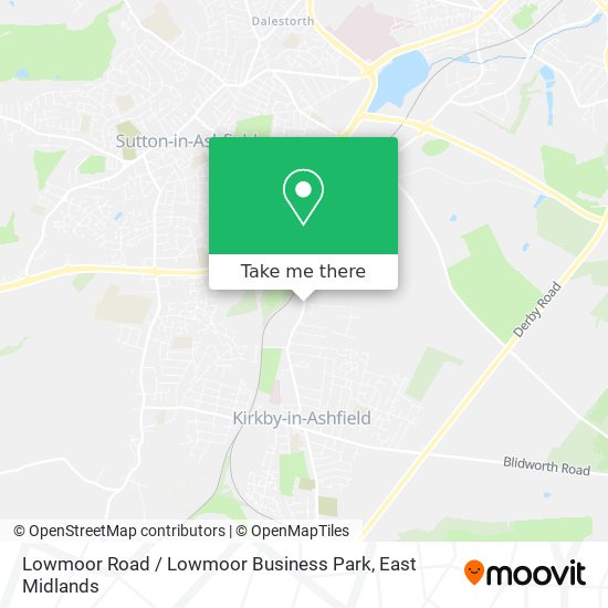 Lowmoor Road / Lowmoor Business Park map