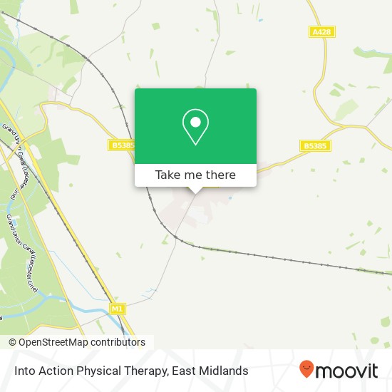 Into Action Physical Therapy map