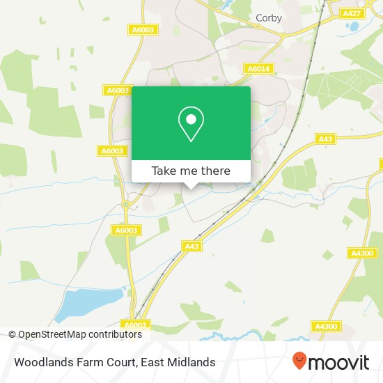 Woodlands Farm Court map