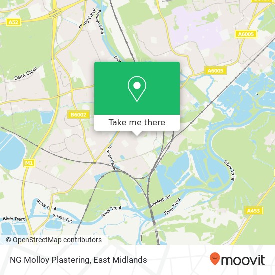 NG Molloy Plastering map