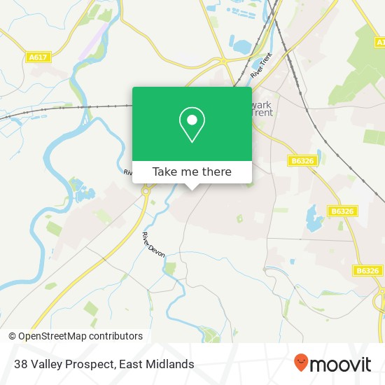 38 Valley Prospect map