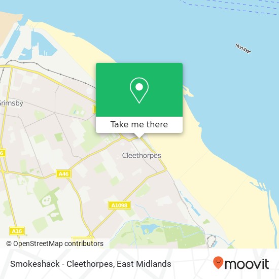 Smokeshack - Cleethorpes map