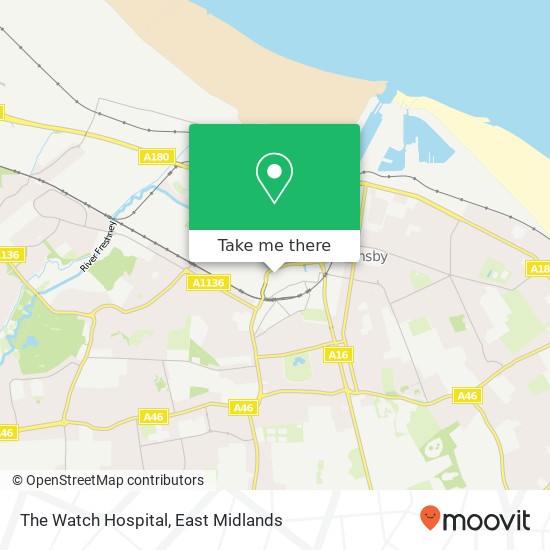 The Watch Hospital map