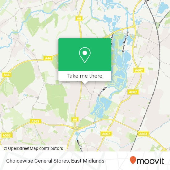 Choicewise General Stores map