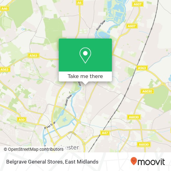 Belgrave General Stores map
