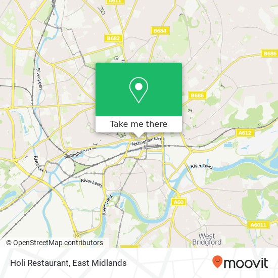 Holi Restaurant map