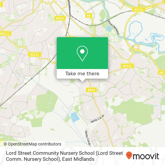 Lord Street Community Nursery School map