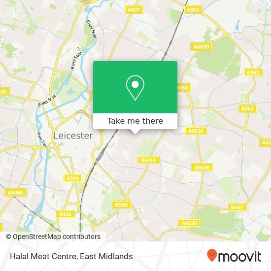 Halal Meat Centre map