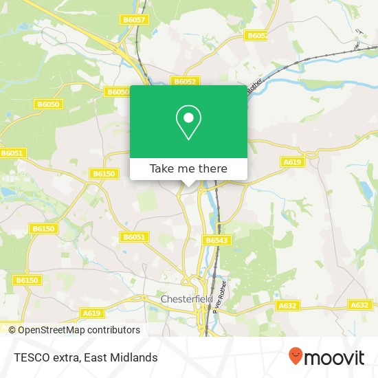 TESCO extra map