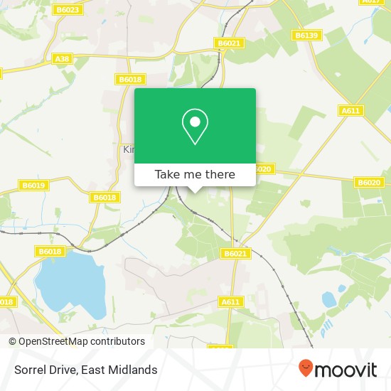 Sorrel Drive map