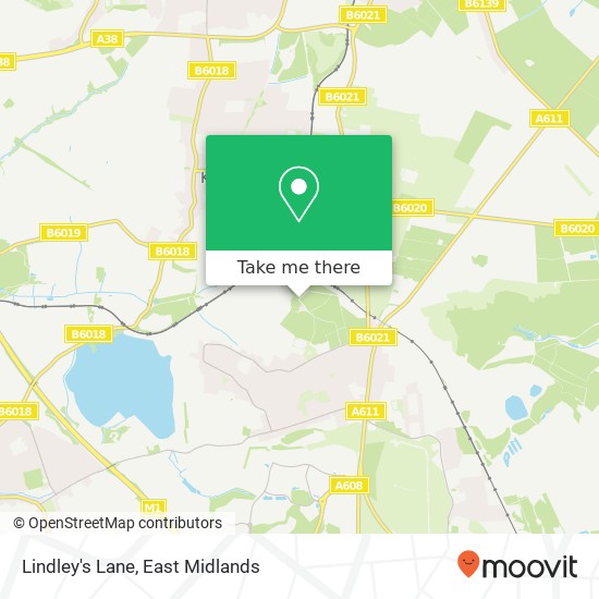 Lindley's Lane map