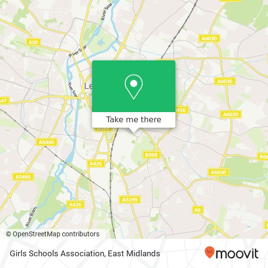 Girls Schools Association map