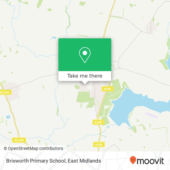 Brixworth Primary School map