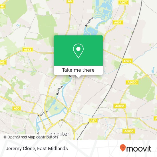 Jeremy Close map