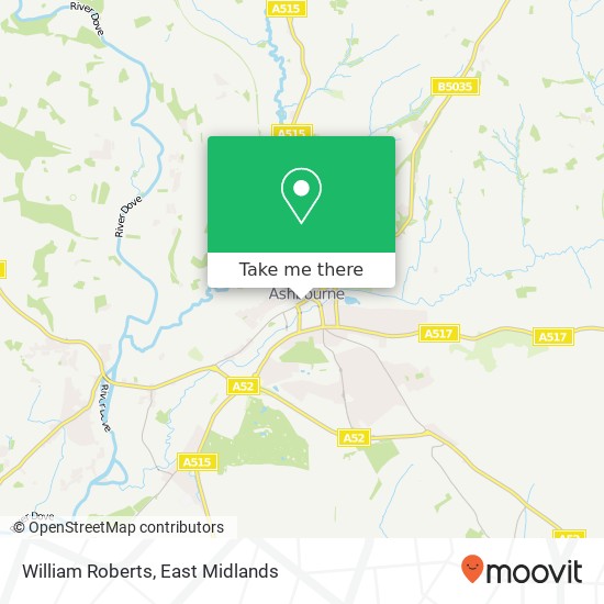 William Roberts map