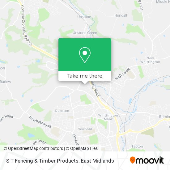 S T Fencing & Timber Products map