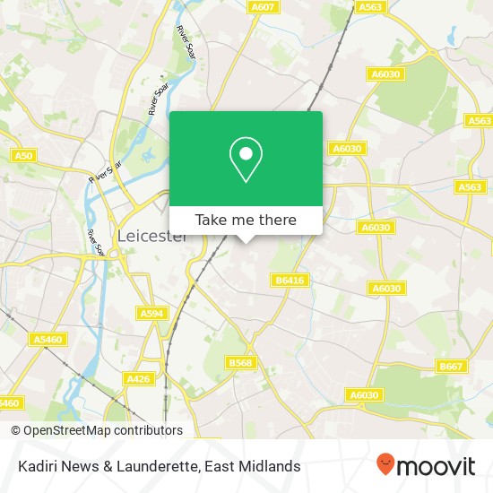 Kadiri News & Launderette map