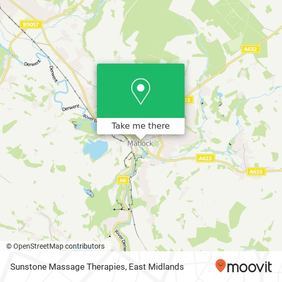 Sunstone Massage Therapies map