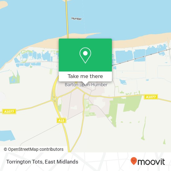 Torrington Tots map