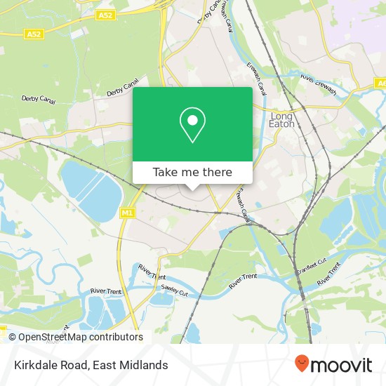 Kirkdale Road map