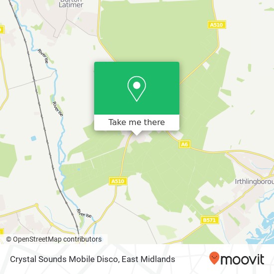 Crystal Sounds Mobile Disco map