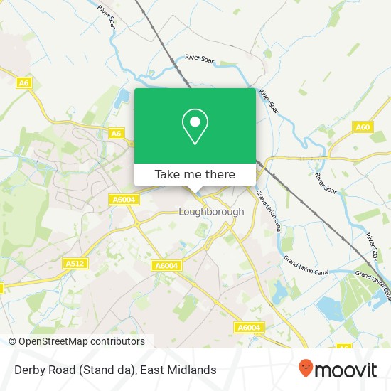 Derby Road (Stand da) map