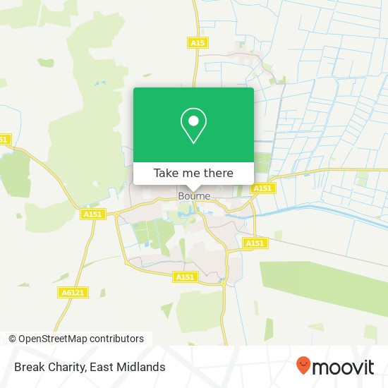 Break Charity map