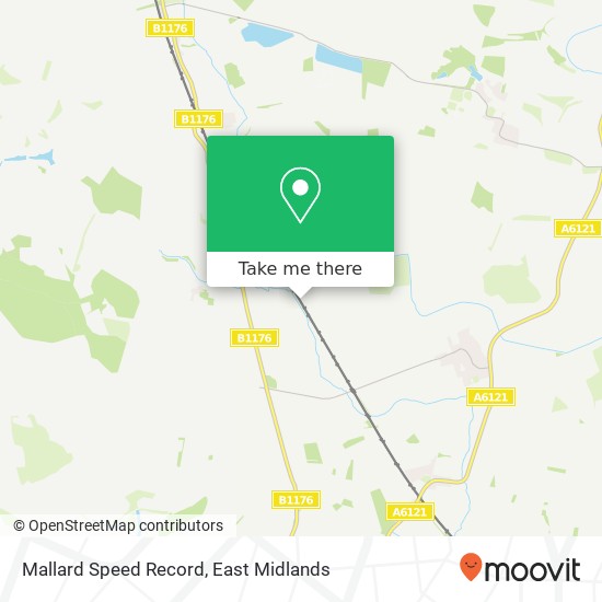 Mallard Speed Record map