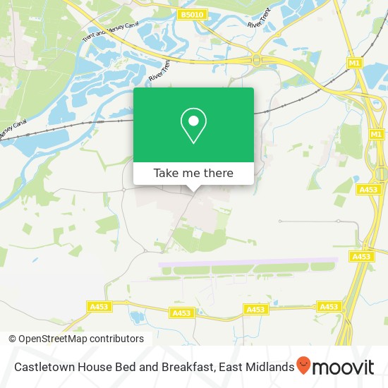 Castletown House Bed and Breakfast map