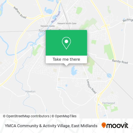 YMCA Community & Activity Village map