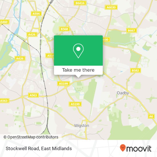 Stockwell Road map