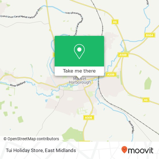 Tui Holiday Store map