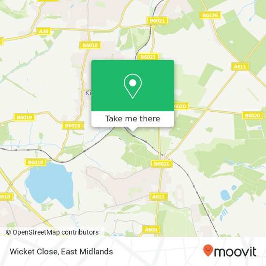 Wicket Close map