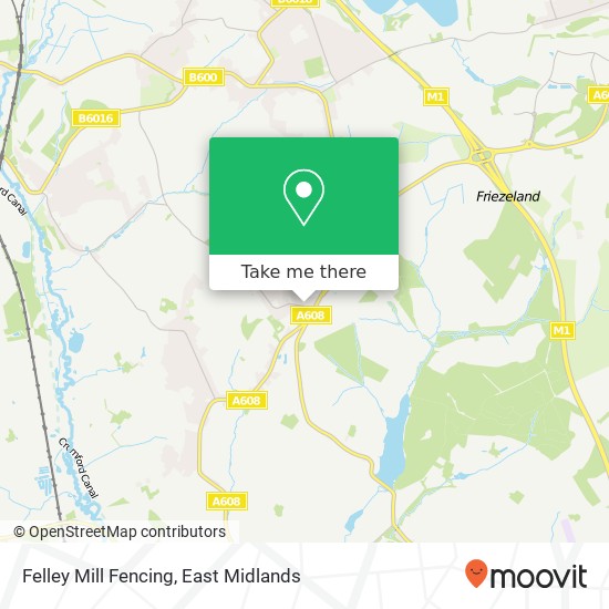 Felley Mill Fencing map