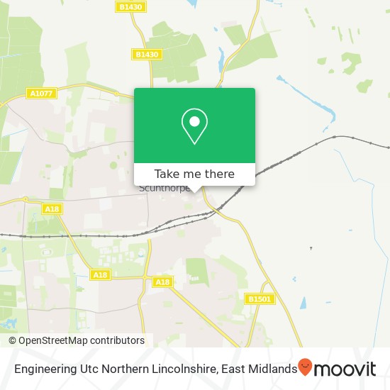 Engineering Utc Northern Lincolnshire map