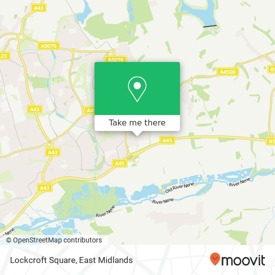 Lockcroft Square map