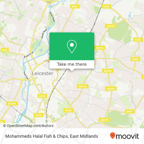 Mohammeds Halal Fish & Chips map