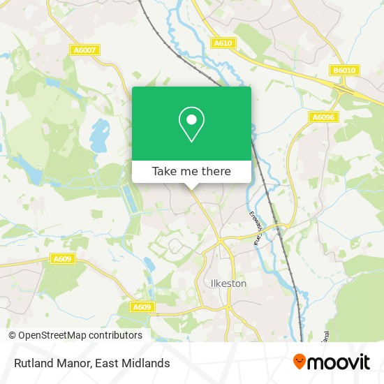 Rutland Manor map