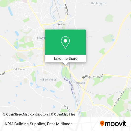 KRM Building Supplies map