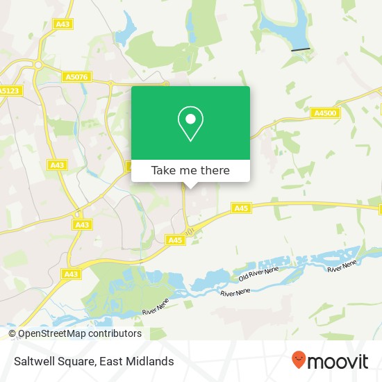 Saltwell Square map