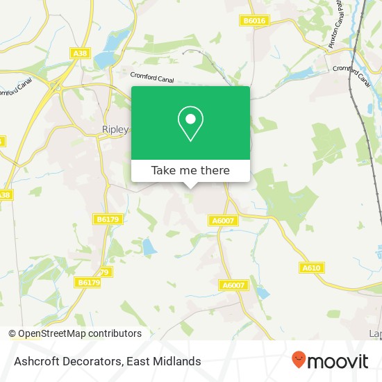 Ashcroft Decorators map