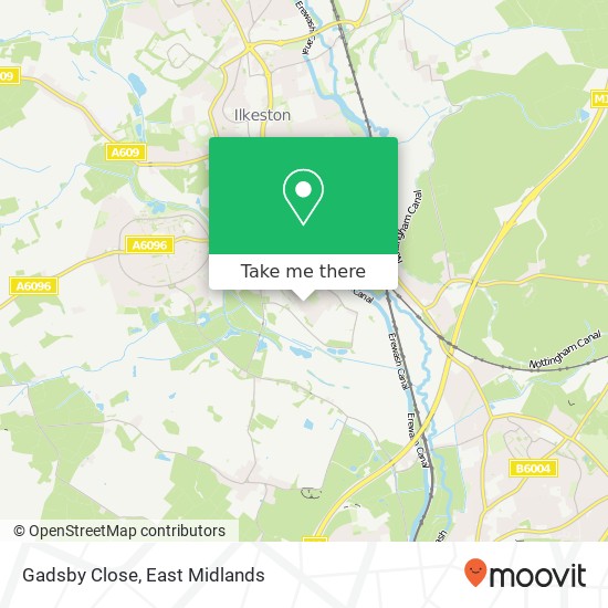 Gadsby Close map