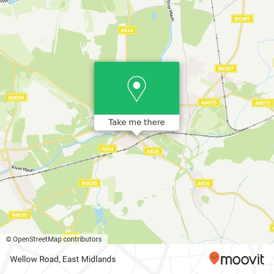 Wellow Road map
