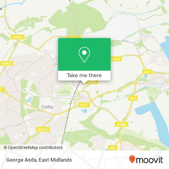 George Asda map